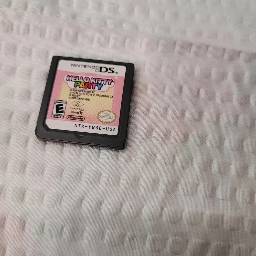 Nintendo DS Game Lot of 7 Garfield Dora Tinker‎ Bell Hello Kitty Pet Vet Santa